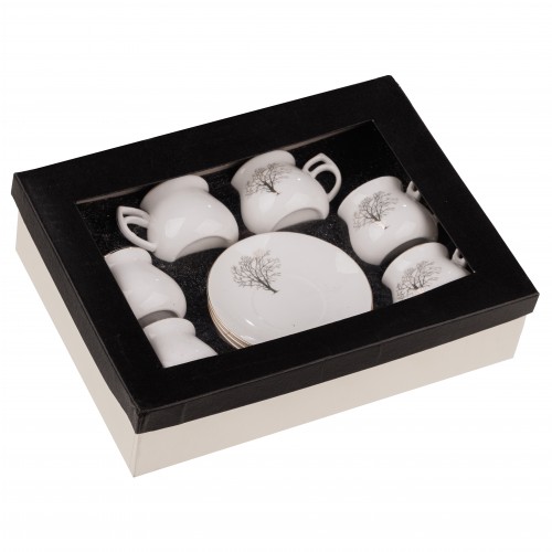 Set 6 cescute din ceramica pentru cafea expresso 70ml