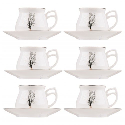 Set 6 cescute din ceramica pentru cafea expresso 70ml