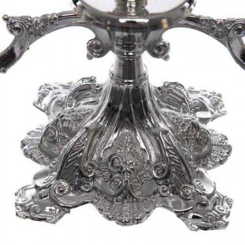 Sfesnic 3 brate argintiu cu model